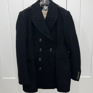 Burberry Wool Coat-Authentic-EUC